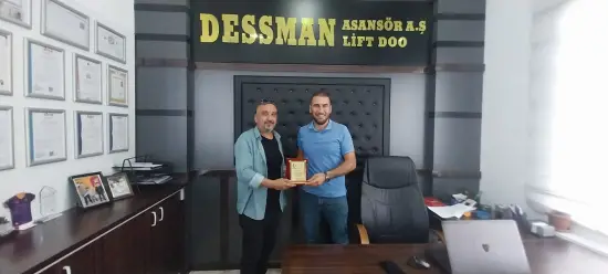 Dessman Asansör Sahibi Aynı Zamanda Derneğimizin Onursal Başkanı Osman Kayacı Beyi Ziyaretimiz